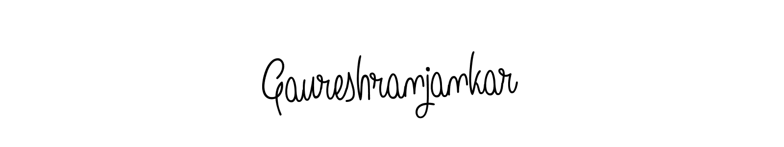 Make a short Gaureshranjankar signature style. Manage your documents anywhere anytime using Angelique-Rose-font-FFP. Create and add eSignatures, submit forms, share and send files easily. Gaureshranjankar signature style 5 images and pictures png