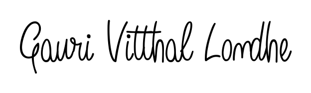 Elevate your brand with a stunning Gauri Vitthal Londhe eSignature. The Angelique-Rose-font-FFP style provides a balanced, flowing aesthetic for everyday signing. Gauri Vitthal Londhe signature style 5 images and pictures png