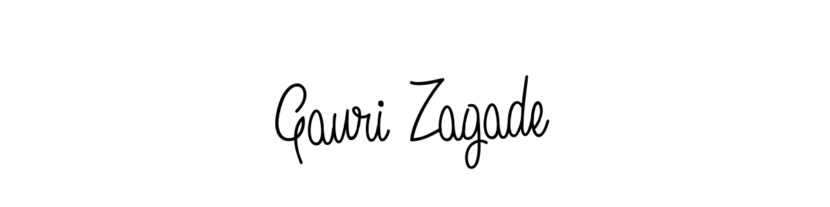 Also You can easily find your signature by using the search form. We will create Gauri Zagade name handwritten signature images for you free of cost using Angelique-Rose-font-FFP sign style. Gauri Zagade signature style 5 images and pictures png