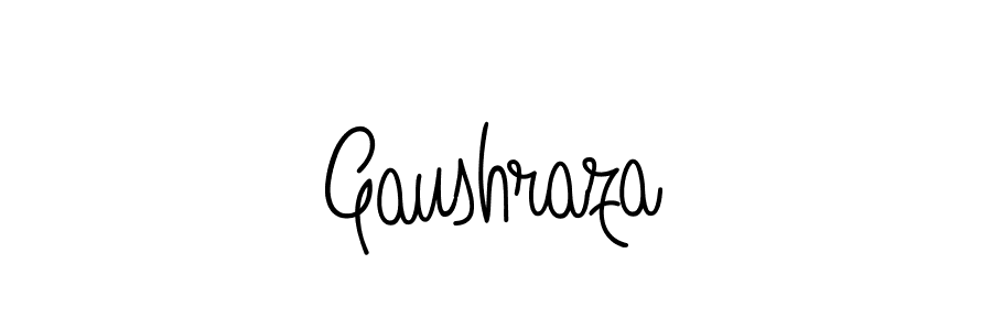 The best way (Angelique-Rose-font-FFP) to make a short signature is to pick only two or three words in your name. The name Gaushraza include a total of six letters. For converting this name. Gaushraza signature style 5 images and pictures png
