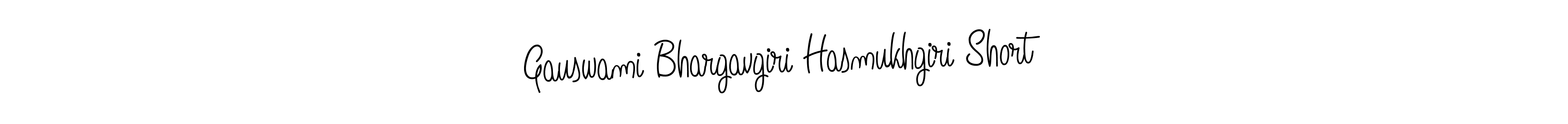 Use a signature maker to create a handwritten signature online. With this signature software, you can design (Angelique-Rose-font-FFP) your own signature for name Gauswami Bhargavgiri Hasmukhgiri Short. Gauswami Bhargavgiri Hasmukhgiri Short signature style 5 images and pictures png