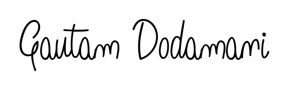 A modern signature idea for name Gautam Dodamani using Angelique-Rose-font-FFP font. Clean strokes and elegant curves make it stand out instantly. Gautam Dodamani signature style 5 images and pictures png