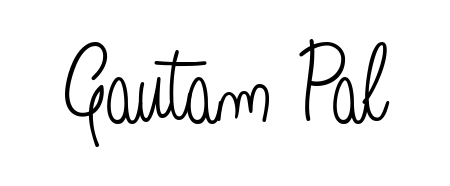 Enhance your business communications with Gautam Pal signature in Angelique-Rose-font-FFP lettering. Clean, modern, and universally compatible. Gautam Pal signature style 5 images and pictures png