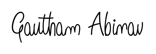 Achieve flawless digital penmanship with Gautham Abinav name in Angelique-Rose-font-FFP font. The perfect tool for creating online signatures. Gautham Abinav signature style 5 images and pictures png