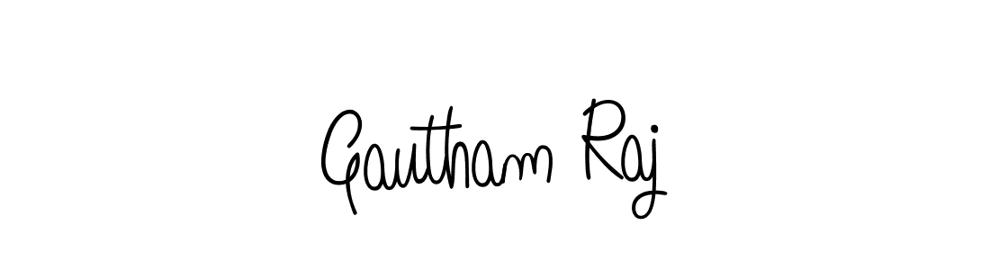 How to Draw Gautham Raj signature style? Angelique-Rose-font-FFP is a latest design signature styles for name Gautham Raj. Gautham Raj signature style 5 images and pictures png