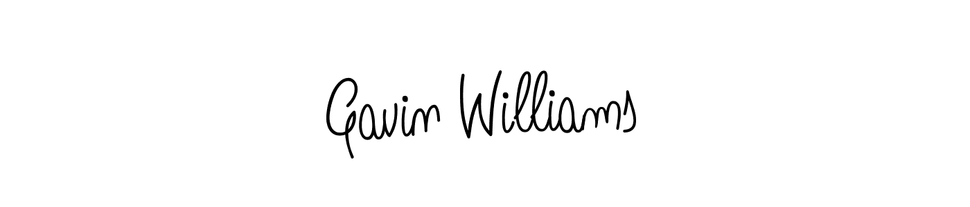 How to Draw Gavin Williams signature style? Angelique-Rose-font-FFP is a latest design signature styles for name Gavin Williams. Gavin Williams signature style 5 images and pictures png