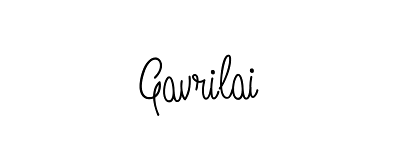 How to Draw Gavrilai signature style? Angelique-Rose-font-FFP is a latest design signature styles for name Gavrilai. Gavrilai signature style 5 images and pictures png