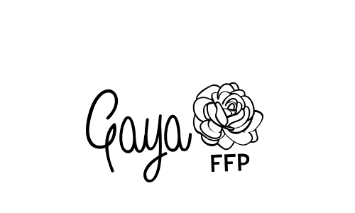 Similarly Angelique-Rose-font-FFP is the best handwritten signature design. Signature creator online .You can use it as an online autograph creator for name Gaya3. Gaya3 signature style 5 images and pictures png