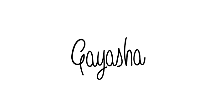 Make a beautiful signature design for name Gayasha. Use this online signature maker to create a handwritten signature for free. Gayasha signature style 5 images and pictures png