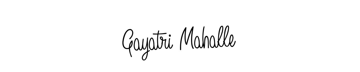 This is the best signature style for the Gayatri Mahalle name. Also you like these signature font (Angelique-Rose-font-FFP). Mix name signature. Gayatri Mahalle signature style 5 images and pictures png