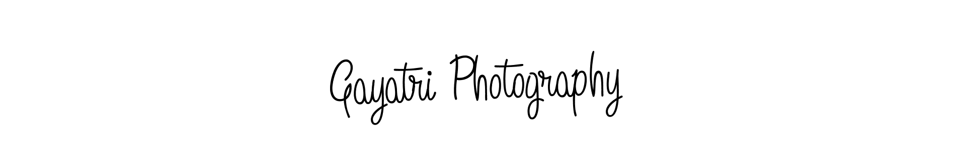 Use a signature maker to create a handwritten signature online. With this signature software, you can design (Angelique-Rose-font-FFP) your own signature for name Gayatri Photography. Gayatri Photography signature style 5 images and pictures png