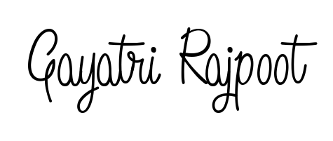 A modern signature idea for name Gayatri Rajpoot using Angelique-Rose-font-FFP font. Clean strokes and elegant curves make it stand out instantly. Gayatri Rajpoot signature style 5 images and pictures png