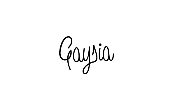 Make a short Gaysia signature style. Manage your documents anywhere anytime using Angelique-Rose-font-FFP. Create and add eSignatures, submit forms, share and send files easily. Gaysia signature style 5 images and pictures png