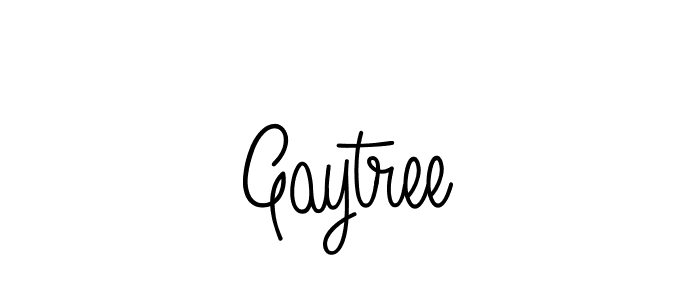 How to make Gaytree name signature. Use Angelique-Rose-font-FFP style for creating short signs online. This is the latest handwritten sign. Gaytree signature style 5 images and pictures png