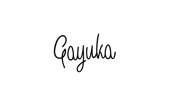 Here are the top 10 professional signature styles for the name Gayuka. These are the best autograph styles you can use for your name. Gayuka signature style 5 images and pictures png