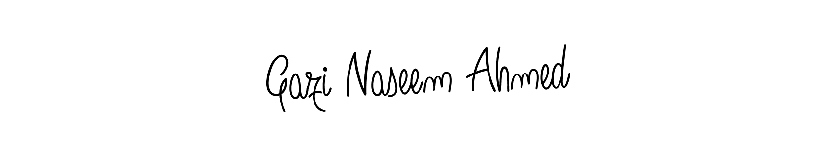How to Draw Gazi Naseem Ahmed signature style? Angelique-Rose-font-FFP is a latest design signature styles for name Gazi Naseem Ahmed. Gazi Naseem Ahmed signature style 5 images and pictures png