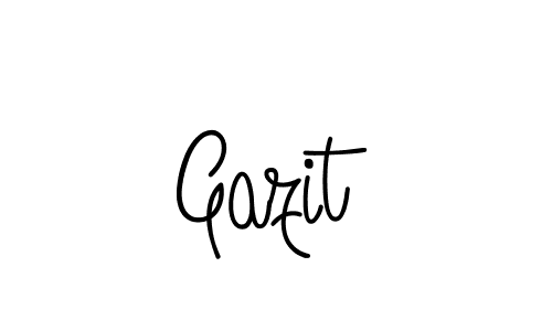 How to Draw Gazit signature style? Angelique-Rose-font-FFP is a latest design signature styles for name Gazit. Gazit signature style 5 images and pictures png