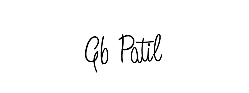 Make a beautiful signature design for name Gb Patil. Use this online signature maker to create a handwritten signature for free. Gb Patil signature style 5 images and pictures png