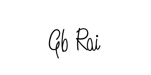 Best and Professional Signature Style for Gb Rai. Angelique-Rose-font-FFP Best Signature Style Collection. Gb Rai signature style 5 images and pictures png