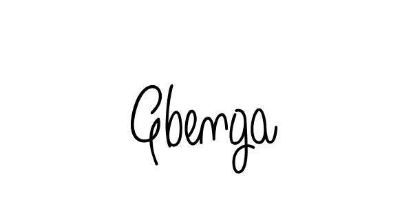 How to make Gbenga signature? Angelique-Rose-font-FFP is a professional autograph style. Create handwritten signature for Gbenga name. Gbenga signature style 5 images and pictures png