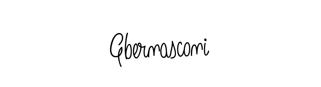 How to make Gbernasconi name signature. Use Angelique-Rose-font-FFP style for creating short signs online. This is the latest handwritten sign. Gbernasconi signature style 5 images and pictures png