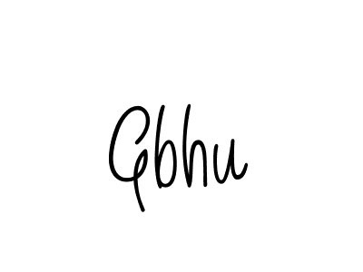 The best way (Angelique-Rose-font-FFP) to make a short signature is to pick only two or three words in your name. The name Gbhu include a total of six letters. For converting this name. Gbhu signature style 5 images and pictures png