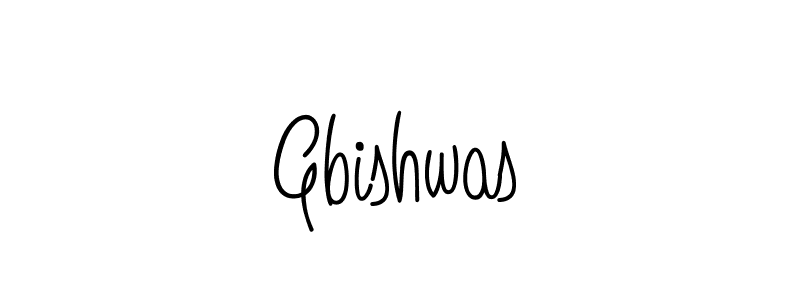 How to Draw Gbishwas signature style? Angelique-Rose-font-FFP is a latest design signature styles for name Gbishwas. Gbishwas signature style 5 images and pictures png