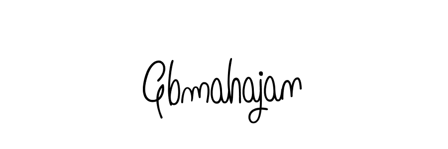 Make a beautiful signature design for name Gbmahajan. Use this online signature maker to create a handwritten signature for free. Gbmahajan signature style 5 images and pictures png