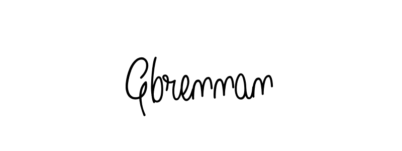 You should practise on your own different ways (Angelique-Rose-font-FFP) to write your name (Gbrennan) in signature. don't let someone else do it for you. Gbrennan signature style 5 images and pictures png