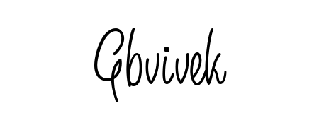 A stylish, flowing autograph style designed for name Gbvivek using Angelique-Rose-font-FFP typography. Perfect for digital creative projects. Gbvivek signature style 5 images and pictures png