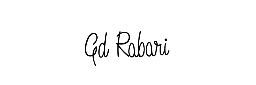 This is the best signature style for the Gd Rabari name. Also you like these signature font (Angelique-Rose-font-FFP). Mix name signature. Gd Rabari signature style 5 images and pictures png