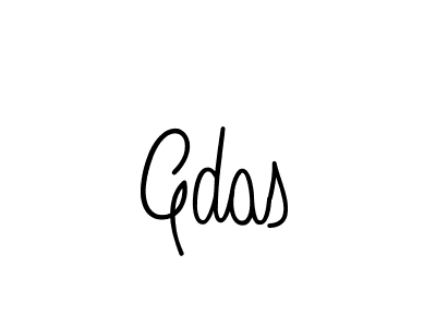 Design your own signature with our free online signature maker. With this signature software, you can create a handwritten (Angelique-Rose-font-FFP) signature for name Gdas. Gdas signature style 5 images and pictures png
