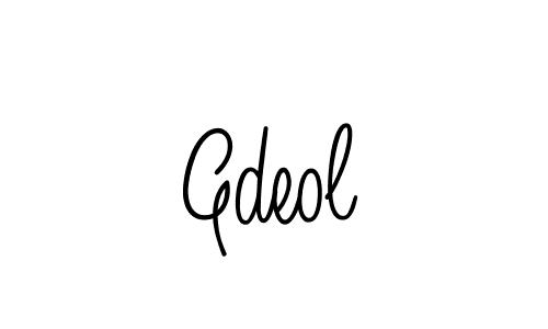 Make a beautiful signature design for name Gdeol. Use this online signature maker to create a handwritten signature for free. Gdeol signature style 5 images and pictures png