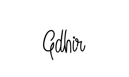 It looks lik you need a new signature style for name Gdhir. Design unique handwritten (Angelique-Rose-font-FFP) signature with our free signature maker in just a few clicks. Gdhir signature style 5 images and pictures png