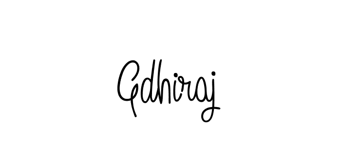 Create a beautiful signature design for name Gdhiraj. With this signature (Angelique-Rose-font-FFP) fonts, you can make a handwritten signature for free. Gdhiraj signature style 5 images and pictures png