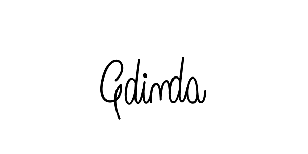 How to make Gdinda signature? Angelique-Rose-font-FFP is a professional autograph style. Create handwritten signature for Gdinda name. Gdinda signature style 5 images and pictures png
