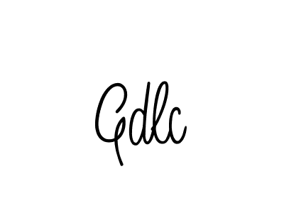 The best way (Angelique-Rose-font-FFP) to make a short signature is to pick only two or three words in your name. The name Gdlc include a total of six letters. For converting this name. Gdlc signature style 5 images and pictures png