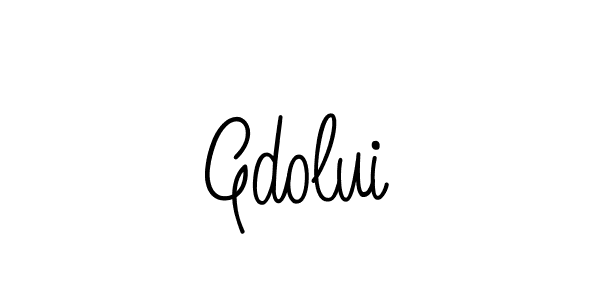 The best way (Angelique-Rose-font-FFP) to make a short signature is to pick only two or three words in your name. The name Gdolui include a total of six letters. For converting this name. Gdolui signature style 5 images and pictures png