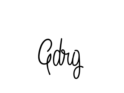 Make a beautiful signature design for name Gdrg. With this signature (Angelique-Rose-font-FFP) style, you can create a handwritten signature for free. Gdrg signature style 5 images and pictures png