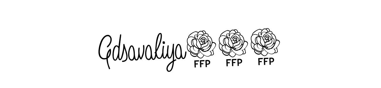 How to Draw Gdsavaliya108 signature style? Angelique-Rose-font-FFP is a latest design signature styles for name Gdsavaliya108. Gdsavaliya108 signature style 5 images and pictures png