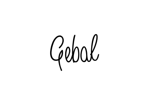 Gebal stylish signature style. Best Handwritten Sign (Angelique-Rose-font-FFP) for my name. Handwritten Signature Collection Ideas for my name Gebal. Gebal signature style 5 images and pictures png