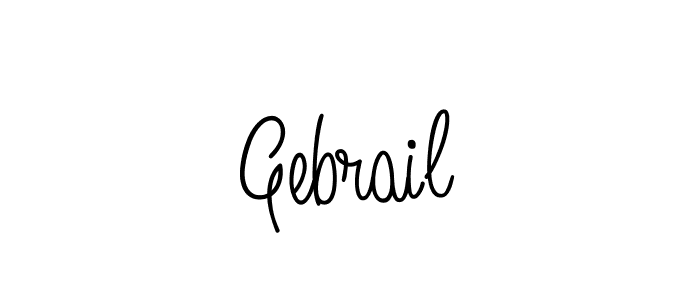 This is the best signature style for the Gebrail name. Also you like these signature font (Angelique-Rose-font-FFP). Mix name signature. Gebrail signature style 5 images and pictures png