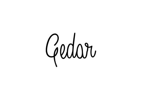 Make a beautiful signature design for name Gedar. Use this online signature maker to create a handwritten signature for free. Gedar signature style 5 images and pictures png