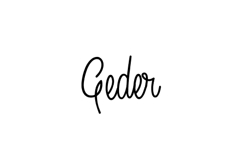 Here are the top 10 professional signature styles for the name Geder. These are the best autograph styles you can use for your name. Geder signature style 5 images and pictures png