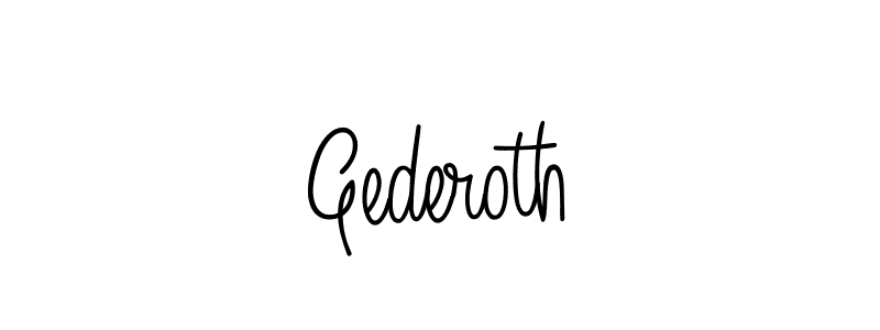 Best and Professional Signature Style for Gederoth. Angelique-Rose-font-FFP Best Signature Style Collection. Gederoth signature style 5 images and pictures png