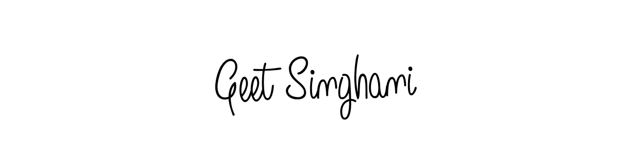 Here are the top 10 professional signature styles for the name Geet Singhani. These are the best autograph styles you can use for your name. Geet Singhani signature style 5 images and pictures png