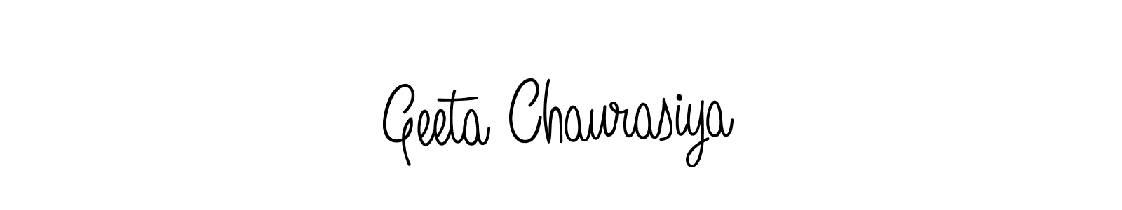 if you are searching for the best signature style for your name Geeta Chaurasiya. so please give up your signature search. here we have designed multiple signature styles  using Angelique-Rose-font-FFP. Geeta Chaurasiya signature style 5 images and pictures png