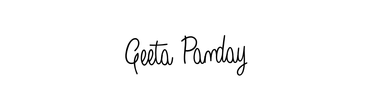 It looks lik you need a new signature style for name Geeta Panday. Design unique handwritten (Angelique-Rose-font-FFP) signature with our free signature maker in just a few clicks. Geeta Panday signature style 5 images and pictures png