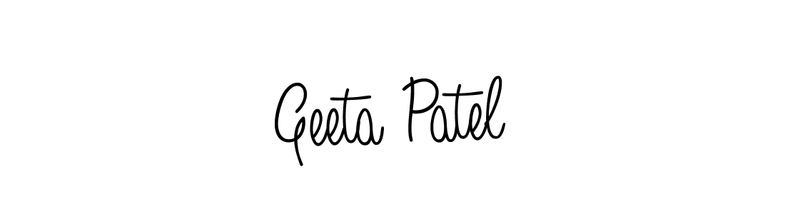 Best and Professional Signature Style for Geeta Patel. Angelique-Rose-font-FFP Best Signature Style Collection. Geeta Patel signature style 5 images and pictures png