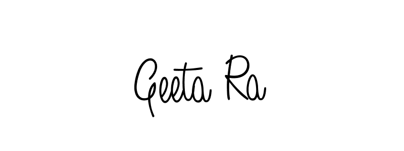 Angelique-Rose-font-FFP is a professional signature style that is perfect for those who want to add a touch of class to their signature. It is also a great choice for those who want to make their signature more unique. Get Geeta Ra name to fancy signature for free. Geeta Ra signature style 5 images and pictures png